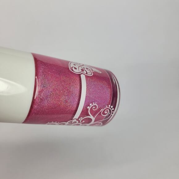 Glitter Daze "Nuclear Geradium" NEW Pink Glitter Shimmer Holo Lacquer - Picture 5 of 6
